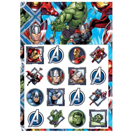 Marvel Avengers Gift Wrap & Stickers Set £0.79